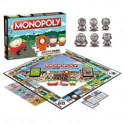 South Park Monopoly Board Game Set By Hasbro