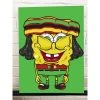 Spongebob Sponge-Bob Marley Gallery Wrapped Canvas Print 12x16 Wall Art
