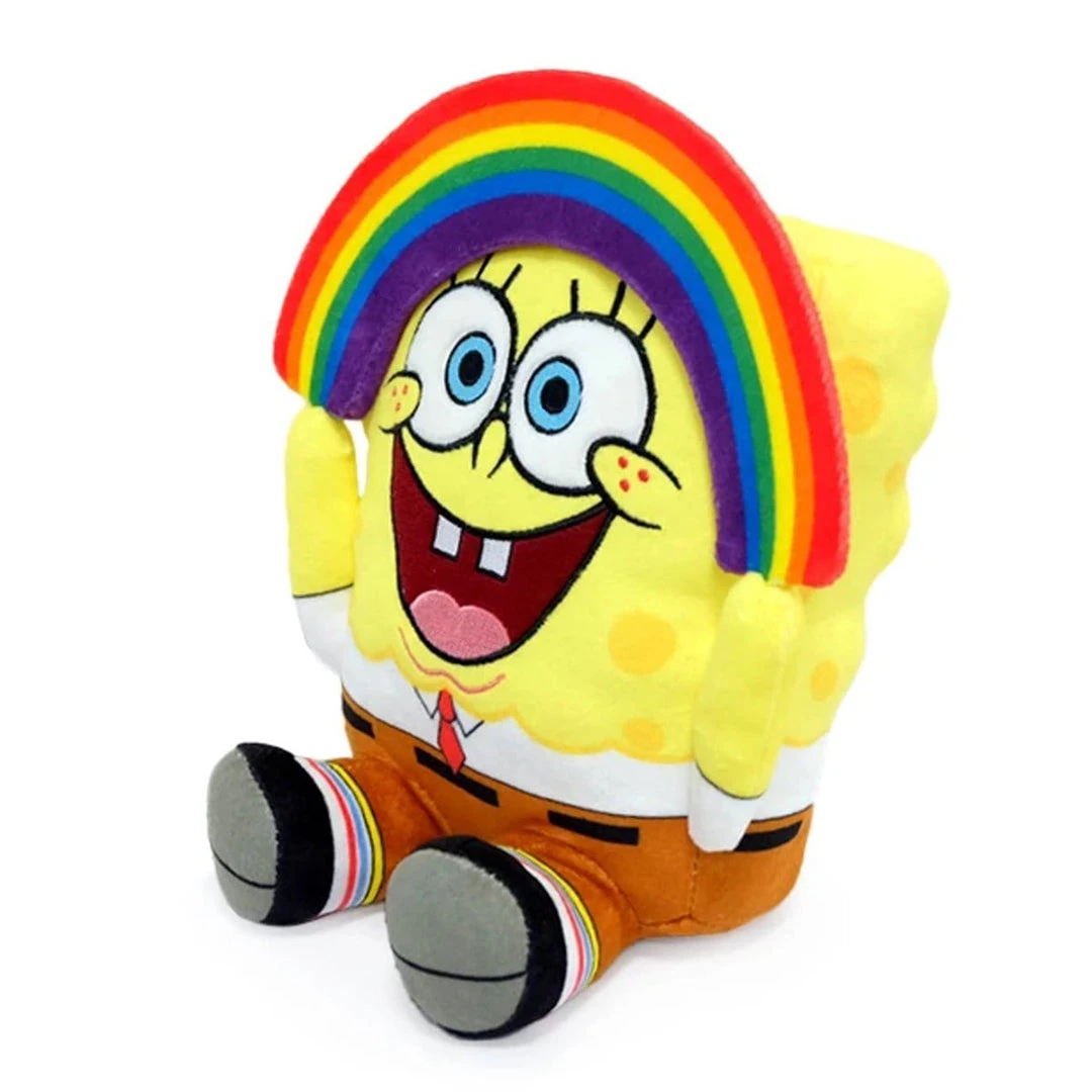 Spongebob Squarepants Rainbow 8" Plush By Kidrobot 6 Spongebob Squarepants Rainbow 8" Plush By Kidrobot