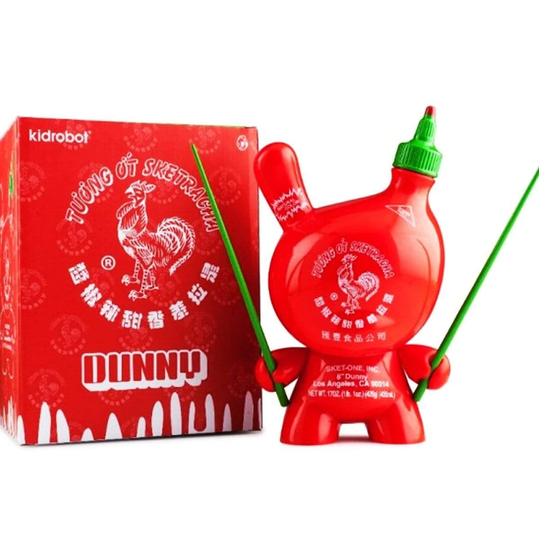 Sket_One Sketracha Full 8" Dunny Medium Figure By Sket-One X Kidrobot 1 Sket_One Sketracha Full 8" Dunny Medium Figure By Sket-One X Kidrobot