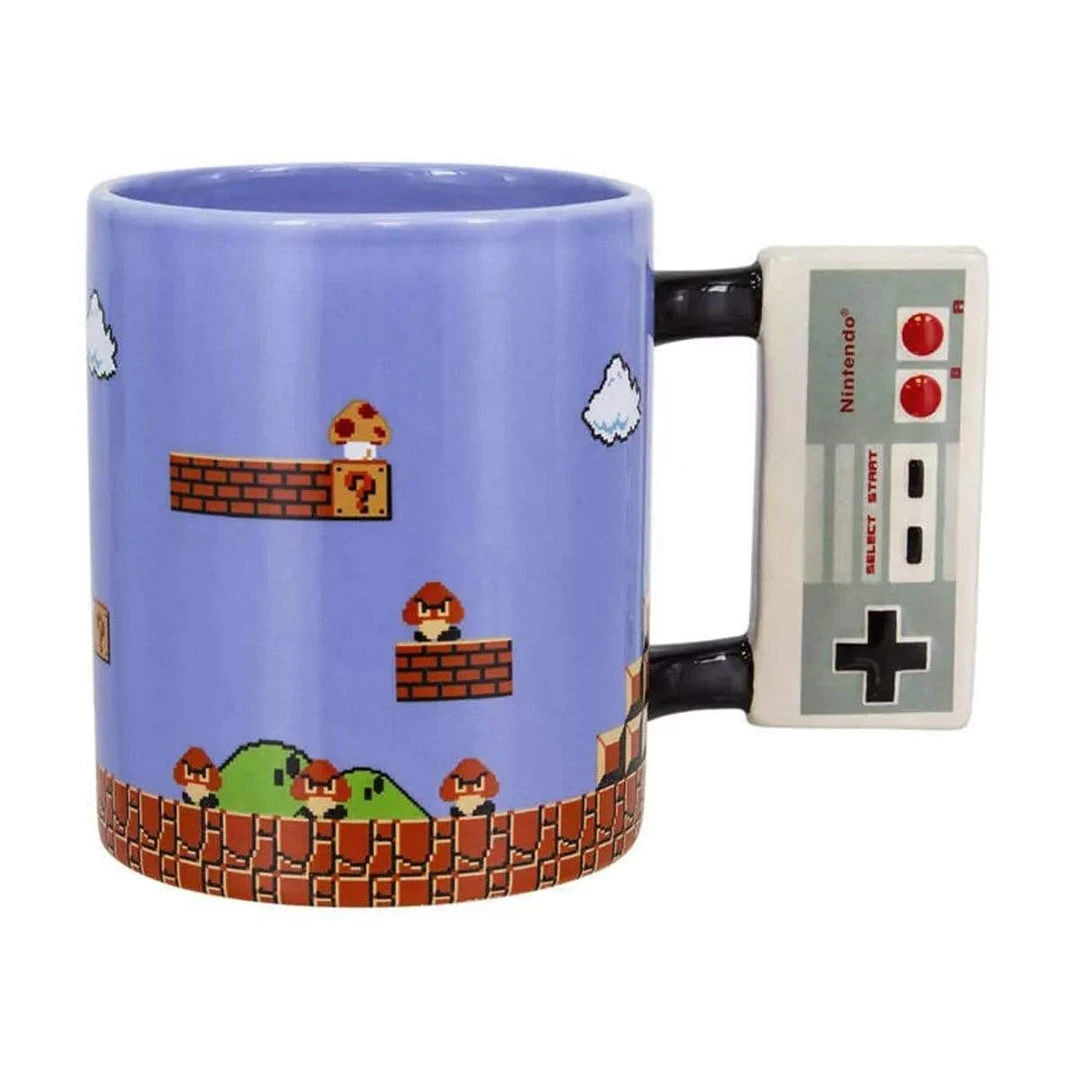NES Controller Ceramic Mug Super Mario Bros By Nintendo 1 NES Controller Ceramic Mug Super Mario Bros By Nintendo