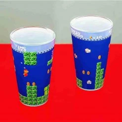 Super Mario Bros. Pint Glass World 2-2 Official Nintendo