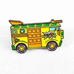 IAMRETRO TMNT Party Wagon Enamel Pin