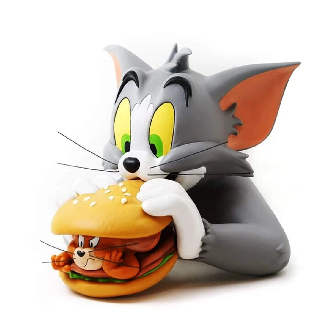 Tom & Jerry 9" Tall Medium Bust By ToyQube Medium Figures 1 Tom & Jerry 9" Tall Medium Bust By ToyQube Medium Figures