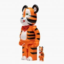 Medicom Toys Tony The Tiger Vintage Kellog's 400% + 100% Bearbrick Combo By Medicom