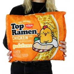 Nissin Top Ramen® X Gudetama™ Large Crinkle Plush By Kidrobot