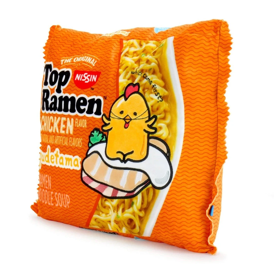 Nissin Top Ramen® X Gudetama™ Large Crinkle Plush By Kidrobot 5 Nissin Top Ramen® X Gudetama™ Large Crinkle Plush By Kidrobot