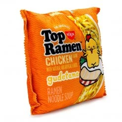 Nissin Top Ramen® X Gudetama™ Large Crinkle Plush By Kidrobot 9 Nissin Top Ramen® X Gudetama™ Large Crinkle Plush By Kidrobot