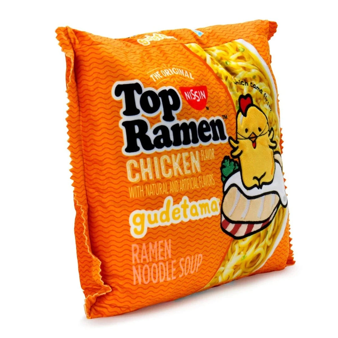 Nissin Top Ramen® X Gudetama™ Large Crinkle Plush By Kidrobot 4 Nissin Top Ramen® X Gudetama™ Large Crinkle Plush By Kidrobot