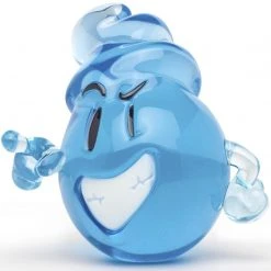 Sket One Dripple (Blue) Resin Art Sculpture By Sket-One