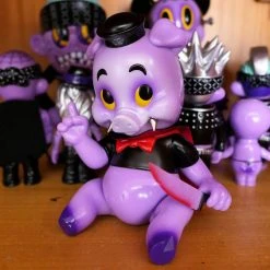 Vampire Piggums Sofubi Figure By Frank Kozik X Black Book Toys