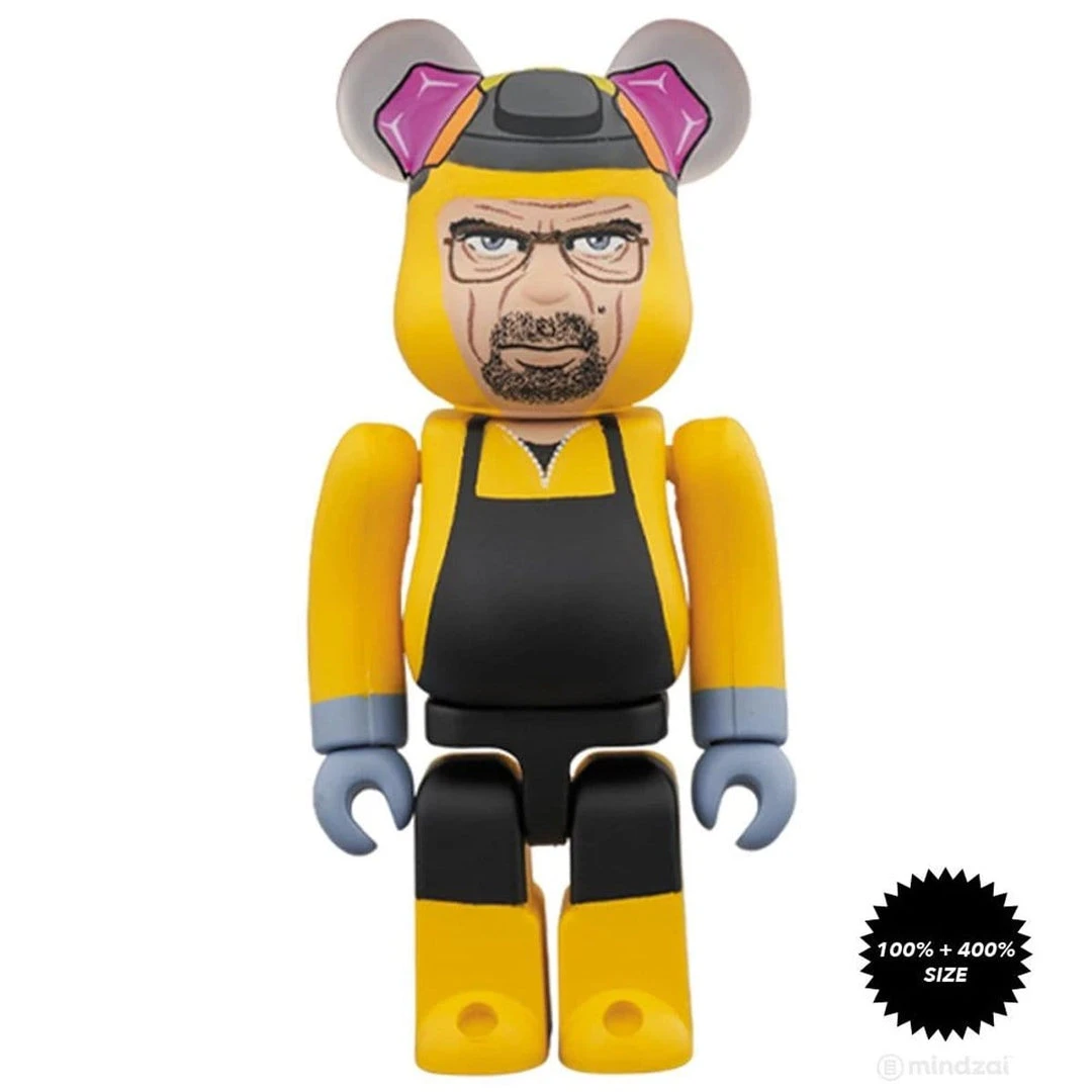 Medicom Toys Breaking Bad Walter White 400 + 100% Combo Bearbrick By Medicom 2 Medicom Toys Breaking Bad Walter White 400 + 100% Combo Bearbrick By Medicom