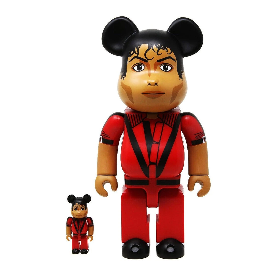 Medicom Toys Michael Jackson Thriller 400% + 100% Bearbrick By Medicom 1 Medicom Toys Michael Jackson Thriller 400% + 100% Bearbrick By Medicom