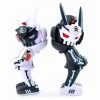 BUNDLE Complex Chicago EDITION TEQ 63 OG BLACK & GHOST WHITE - 6 Inch Medium Figure Martian Toys X Quiccs