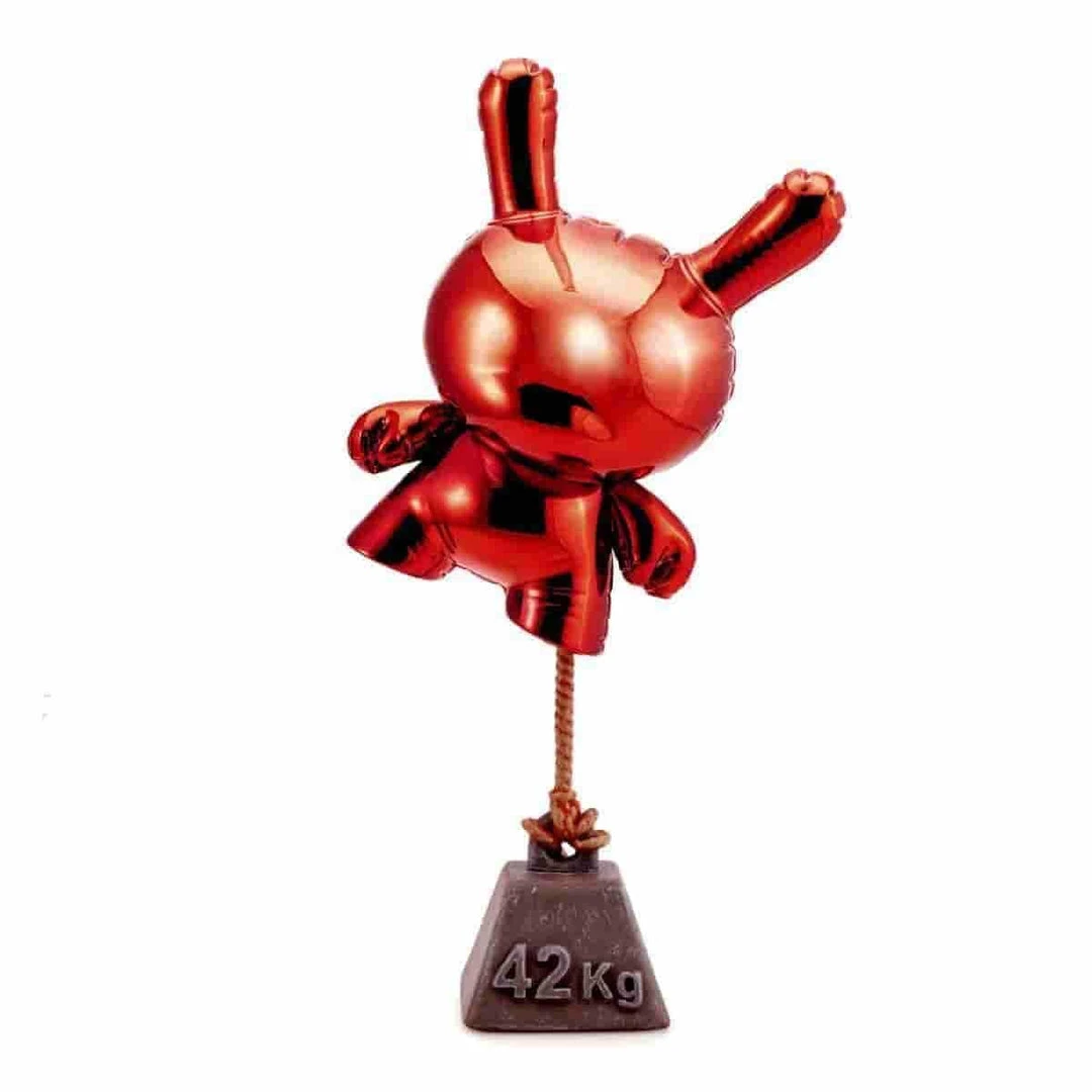 Red Balloon 8” Dunny By Wendigo Toys X Kidrobot 4 Red Balloon 8” Dunny By Wendigo Toys X Kidrobot