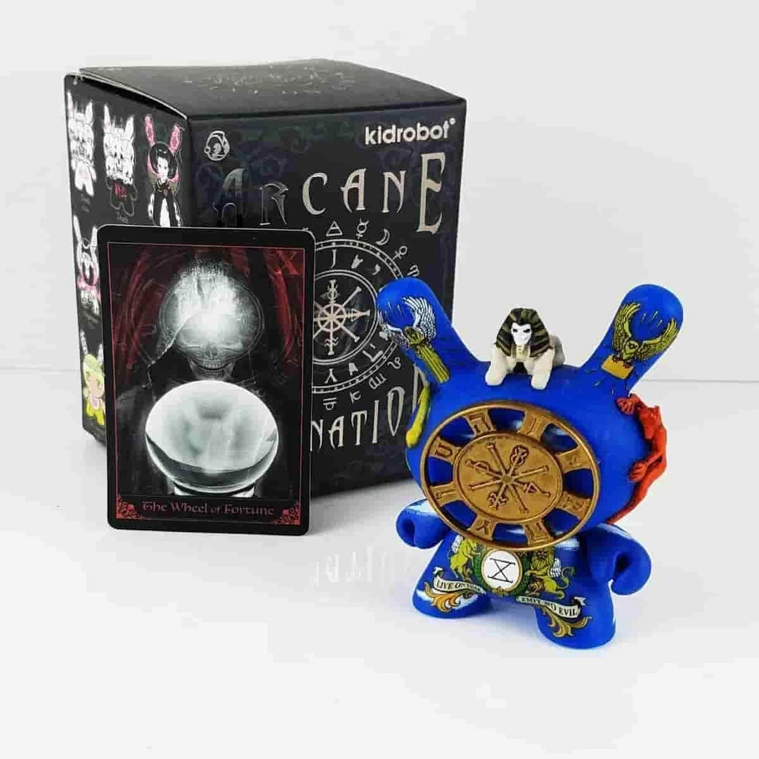 The Wheel Of Fortune Arcane Divination Dunny Series By Kidrobot 1 The Wheel Of Fortune Arcane Divination Dunny Series By Kidrobot