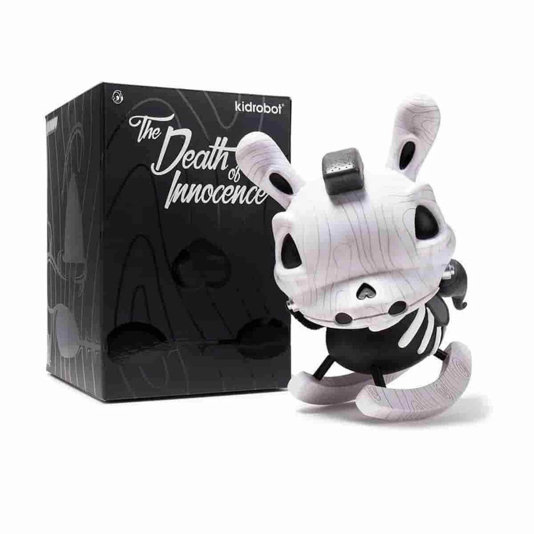 The Death Of Innocence (White) 8" Dunny By Igor Ventura X Kidrobot 1 The Death Of Innocence (White) 8" Dunny By Igor Ventura X Kidrobot