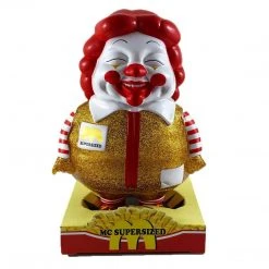 IamRetro.com MC SuperSized Sofubi Gold Glitter By Secret Base X Toy Tokyo X Ron English