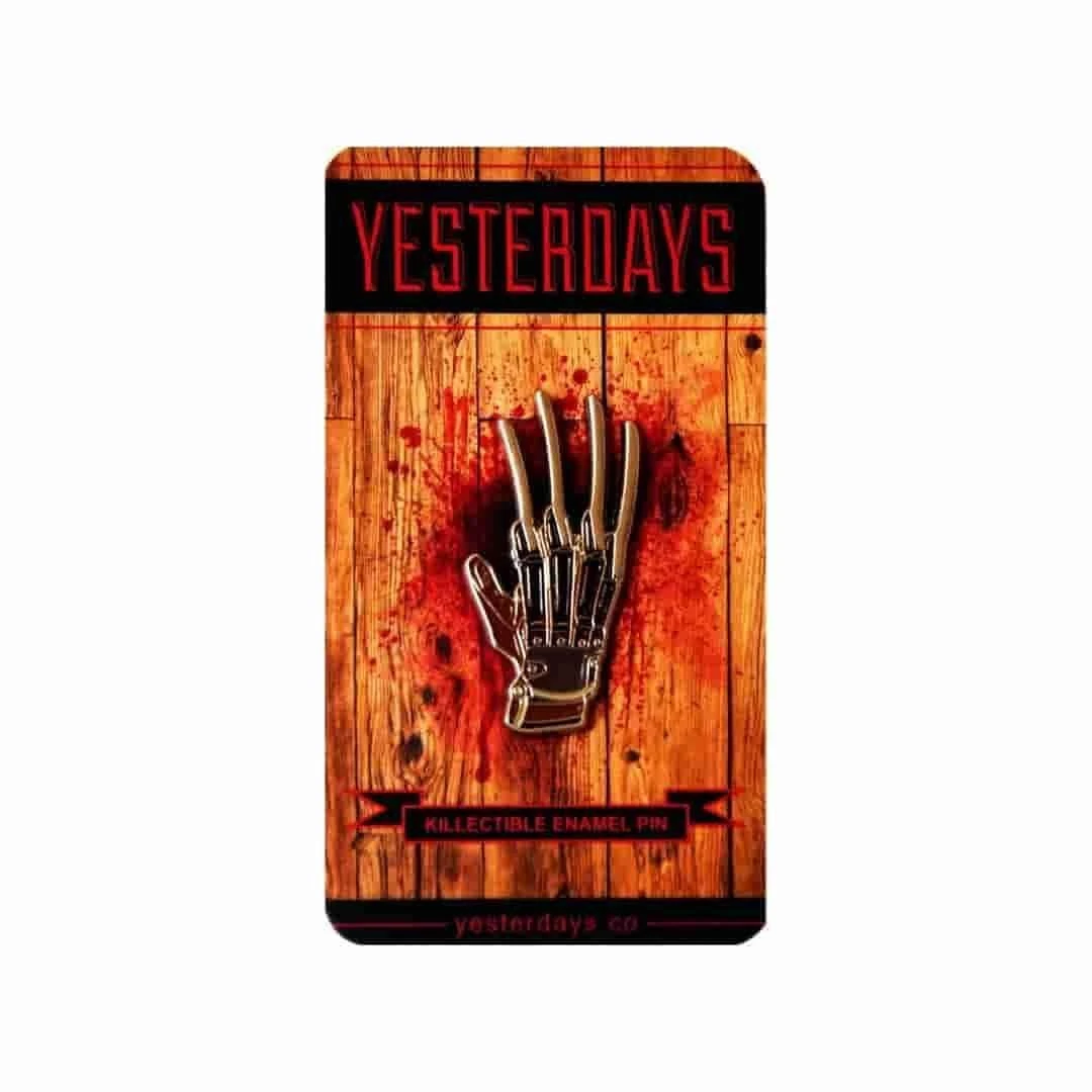 Yesterday Co Pins & Patches Yesterdays - Freddy Glove - Pin 1 Yesterday Co Pins & Patches Yesterdays - Freddy Glove - Pin