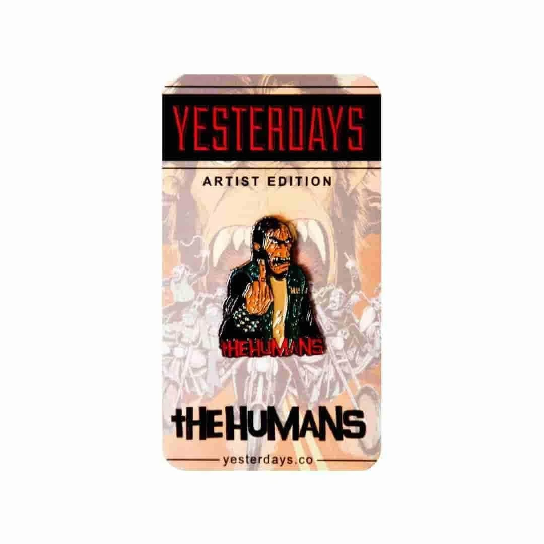 Yesterday Co Pins & Patches Yesterdays X The Humans - Karns - Pin 1 Yesterday Co Pins & Patches Yesterdays X The Humans - Karns - Pin