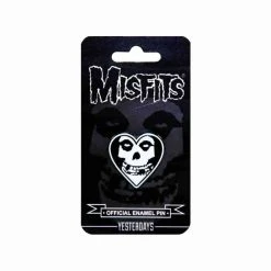 Yesterday Co Pins & Patches Yesterdays - Misfits Heart Fiend - Pin