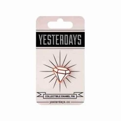 Yesterday Co Yesterdays - White Diamond - Pin