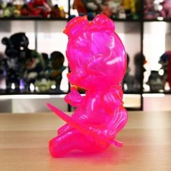 Piggums Neon PK Sofubi Frank Kozik X Black Book Toy