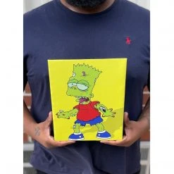 IamRetro.com Zombart - The Simpsons Gallery Wrapped Canvas 12x16 Print 8 IamRetro.com Zombart - The Simpsons Gallery Wrapped Canvas 12x16 Print