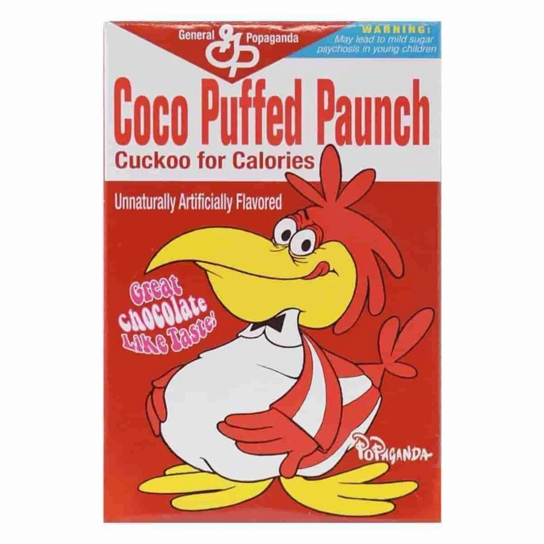 Coco Puffed - Cereal Killers Mini Figure By Ron English Popaganda 1 Coco Puffed - Cereal Killers Mini Figure By Ron English Popaganda