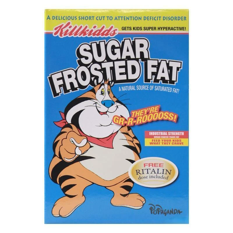 Fat Tony 4" Mini Figure Cereal Killers By Ron English Popaganda 1 Fat Tony 4" Mini Figure Cereal Killers By Ron English Popaganda