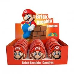 Mario Break Brickin Candy Tin By Nintendo