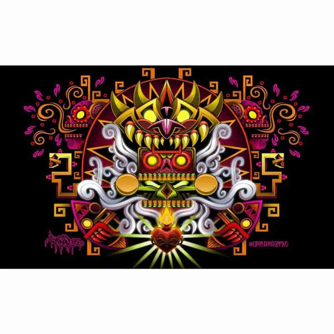 Death Song 11x17 Art Print Print Signed By Jesse Hernandez (Urban Aztec) 1 Death Song 11x17 Art Print Print Signed By Jesse Hernandez (Urban Aztec)