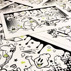 Kidrobot Mayumi Giclee Art Print 13x19 Signed By Sket-One 6 Kidrobot Mayumi Giclee Art Print 13x19 Signed By Sket-One