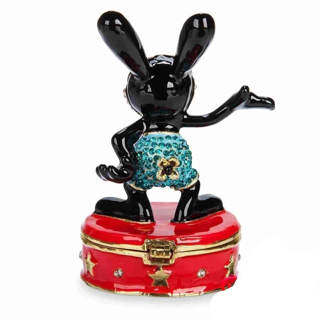 Oswald The Lucky Rabbit Trinket Box By Arribas Brothers X Disney With Swarovski® Crystals 3 Oswald The Lucky Rabbit Trinket Box By Arribas Brothers X Disney With Swarovski® Crystals