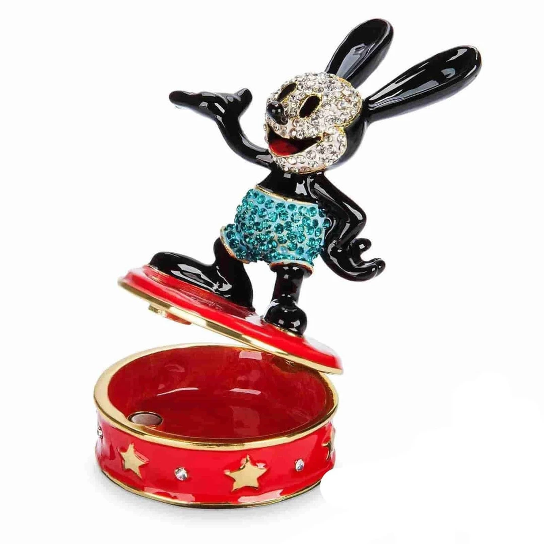 Oswald The Lucky Rabbit Trinket Box By Arribas Brothers X Disney With Swarovski® Crystals 2 Oswald The Lucky Rabbit Trinket Box By Arribas Brothers X Disney With Swarovski® Crystals