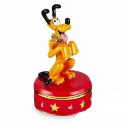 Pluto Trinket Box By Arribas Brothers X Disney With Swarovski® Crystals