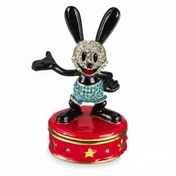 Oswald The Lucky Rabbit Trinket Box By Arribas Brothers X Disney With Swarovski® Crystals