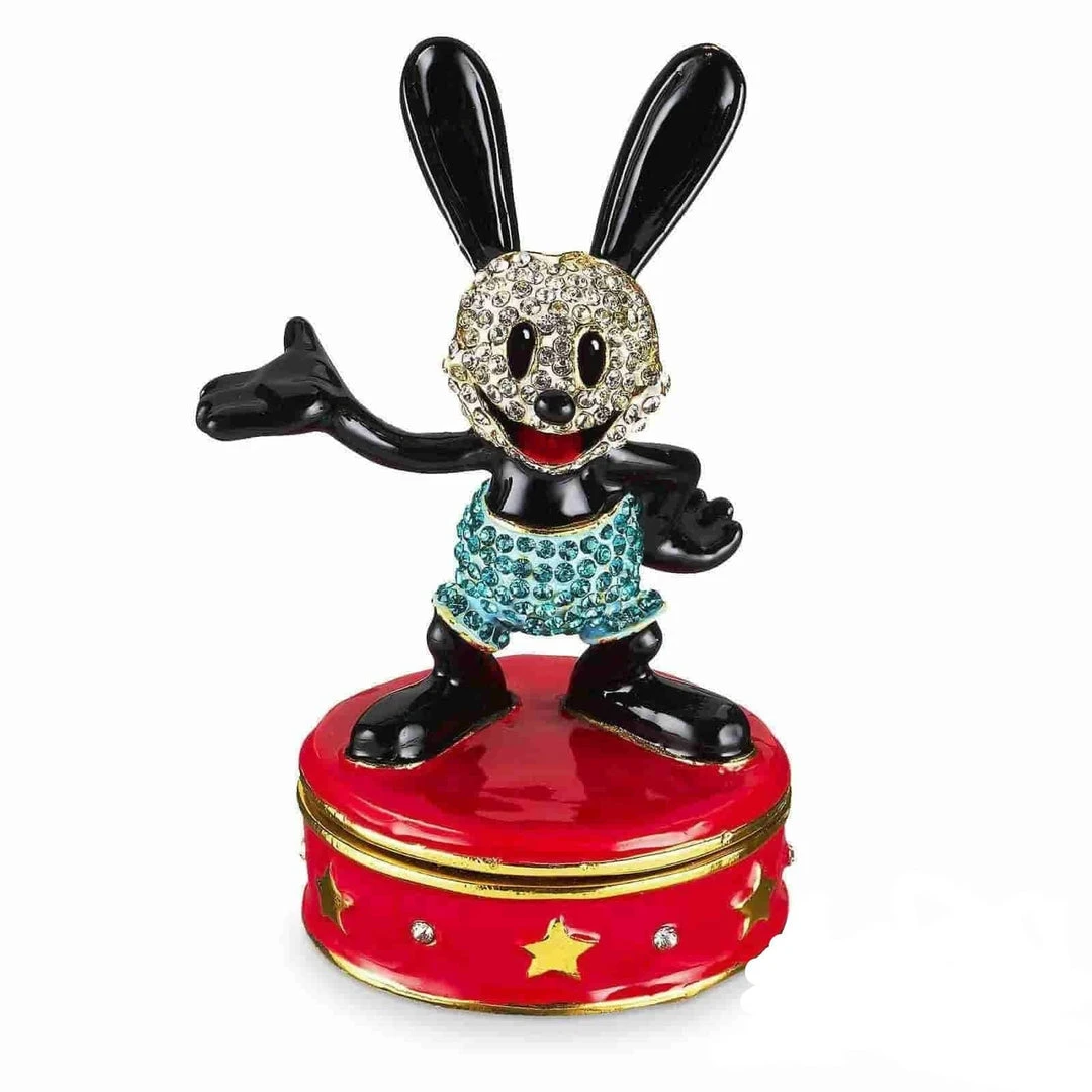 Oswald The Lucky Rabbit Trinket Box By Arribas Brothers X Disney With Swarovski® Crystals 1 Oswald The Lucky Rabbit Trinket Box By Arribas Brothers X Disney With Swarovski® Crystals