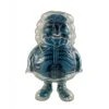 MC SuperSized Full XRay Blue Glitter Skeleton Sofubi Secret Base X Toy Tokyo By Ron English