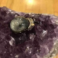 Witch W/ Crystal Ball Enamel Pin By Hope Sick Pins & Patches