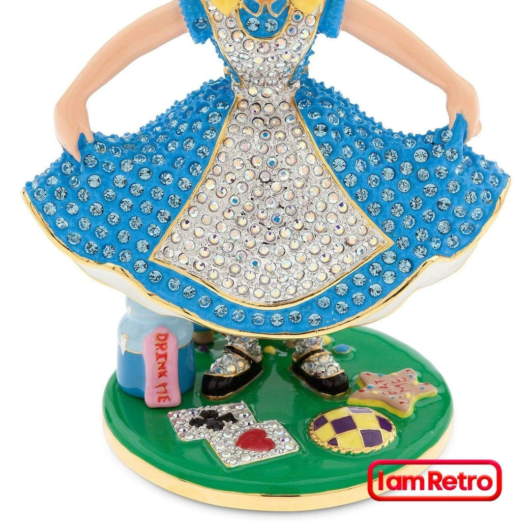 Alice In Wonderland Jeweled Figurine By Arribas Brothers X Disney With Swarovski® Crystals 3 Alice In Wonderland Jeweled Figurine By Arribas Brothers X Disney With Swarovski® Crystals