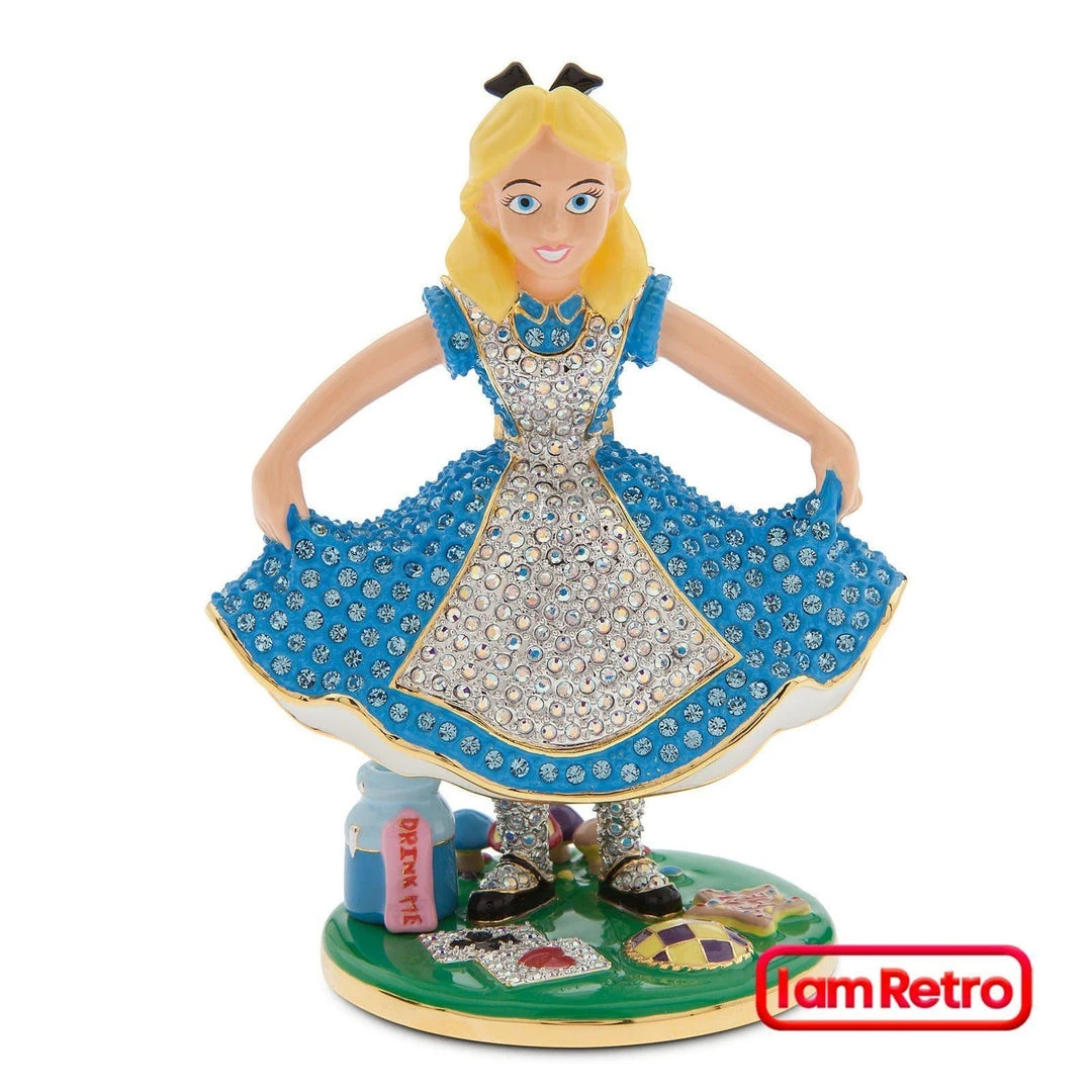 Alice In Wonderland Jeweled Figurine By Arribas Brothers X Disney With Swarovski® Crystals 1 Alice In Wonderland Jeweled Figurine By Arribas Brothers X Disney With Swarovski® Crystals