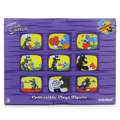 Itchy And Scratchy Flocked Version Medium Figure Set By The Simpsons X Kidrobot - IamRetro Exclusive