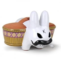 Chia Pet (White) Smorkin Labbit By Kidrobot X Frank Kozik
