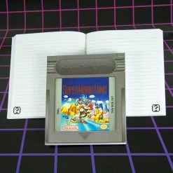 Super Mario Bros Super Mario Land Gameboy Cartridge Notebook By Nintendo