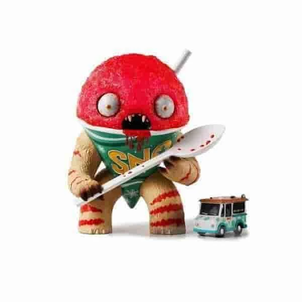 The Abominable Snow Cone (Cherry) By Jason Limon X Martian Toys 1 The Abominable Snow Cone (Cherry) By Jason Limon X Martian Toys