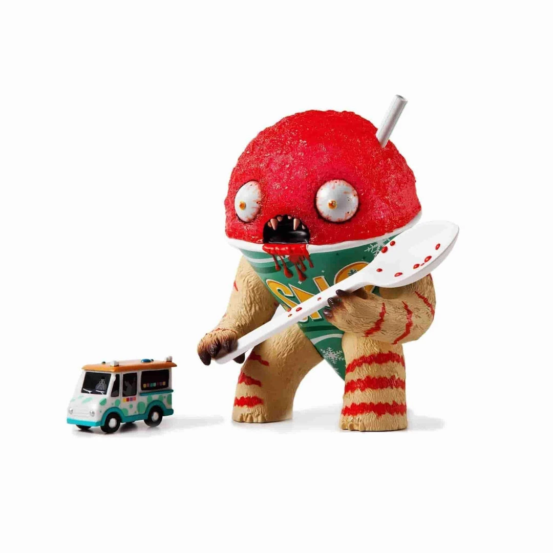 The Abominable Snow Cone (Cherry) By Jason Limon X Martian Toys 3 The Abominable Snow Cone (Cherry) By Jason Limon X Martian Toys