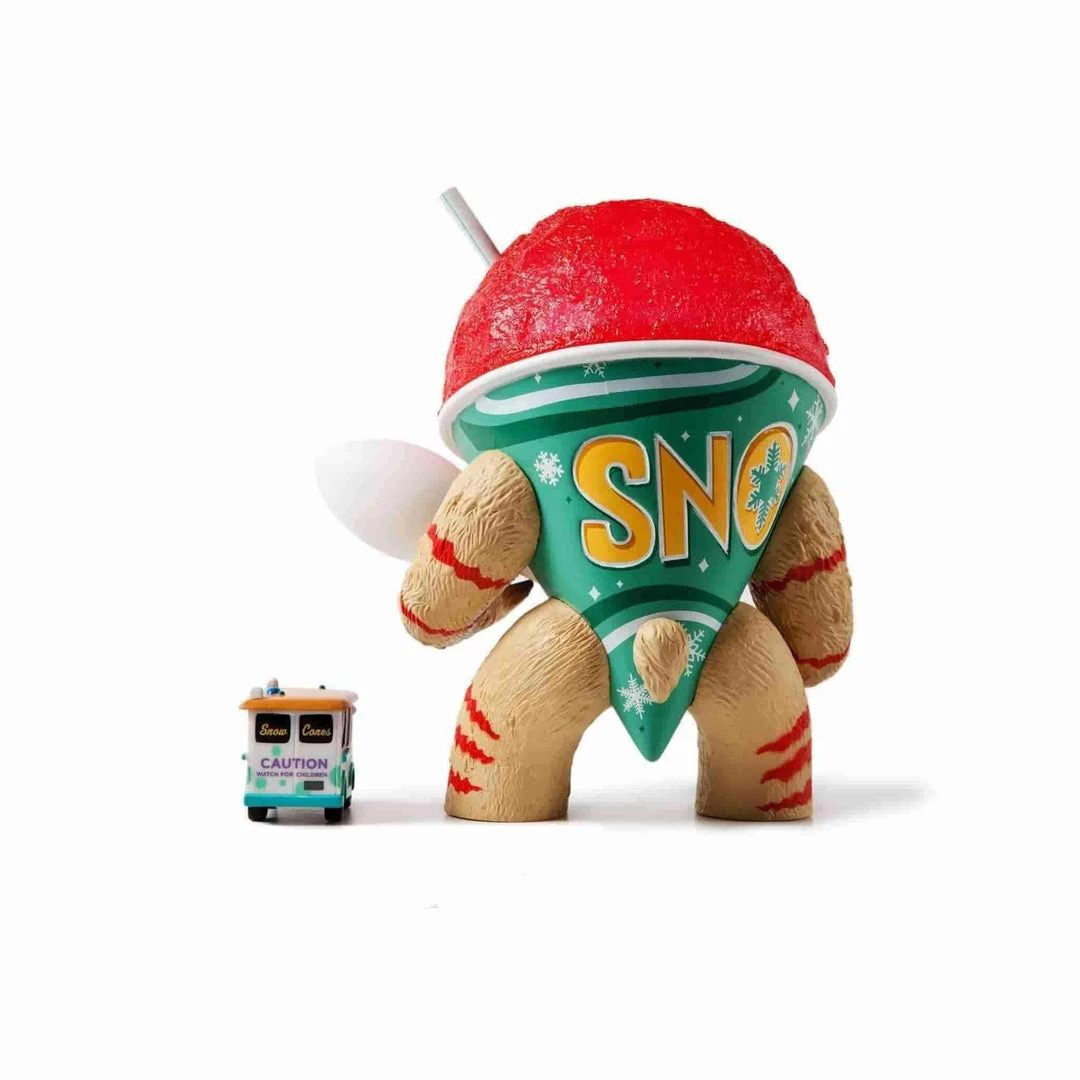 The Abominable Snow Cone (Cherry) By Jason Limon X Martian Toys 5 The Abominable Snow Cone (Cherry) By Jason Limon X Martian Toys