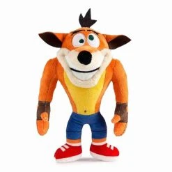 Crash Bandicoot Crazy Eyes 8" Plush Figure - Crash Bandicoot X Kidrobot