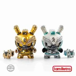 Crystal Gold Baby TEQ 63 Dunny By Quiccs Embellished With Crystals From Swarovski® 6 Crystal Gold Baby TEQ 63 Dunny By Quiccs Embellished With Crystals From Swarovski®